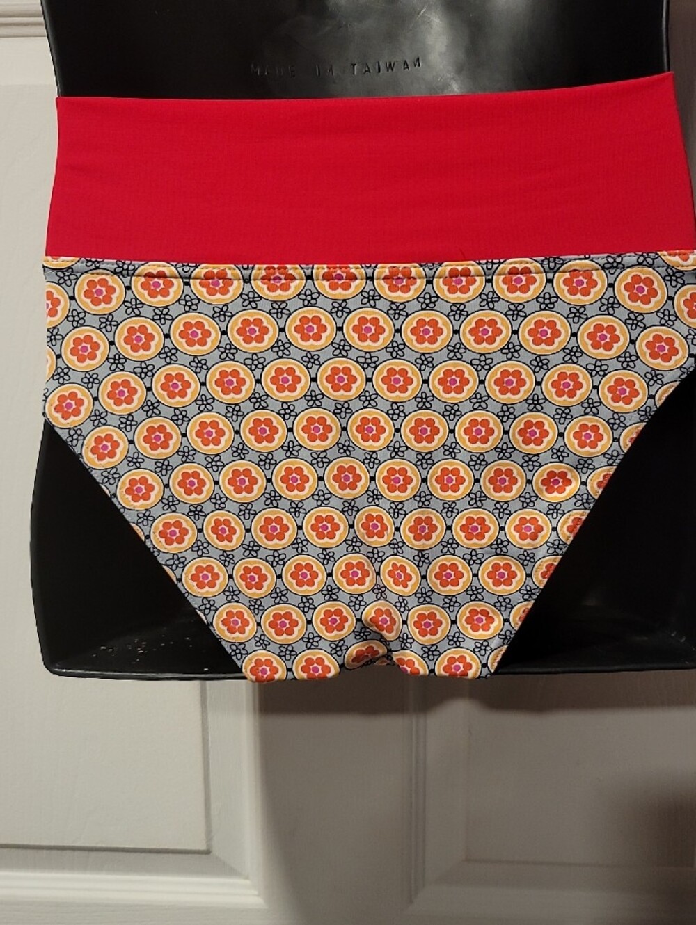 Freya Halter Bikini with Patterned High-Waist Briefs - Picture 6 of 8